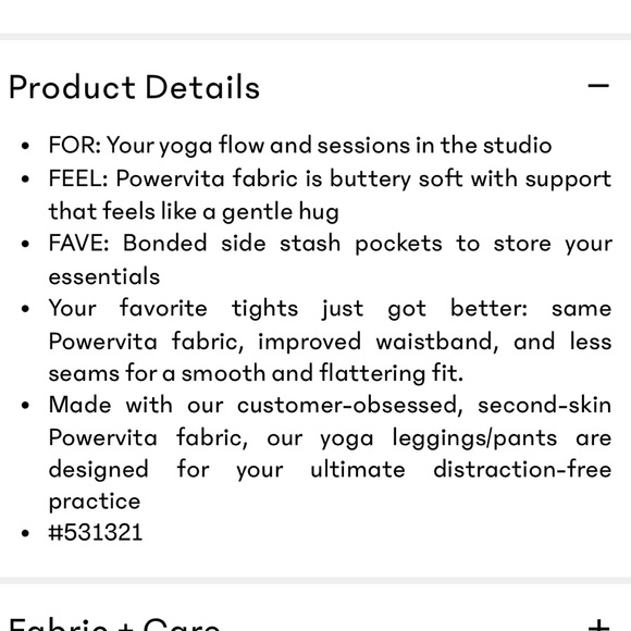 ATHLETA SALUTATION STASH HIGH RISE 7/8 LEGGING - Picture 4 of 12